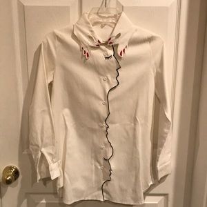Vivetta dupe face button down
